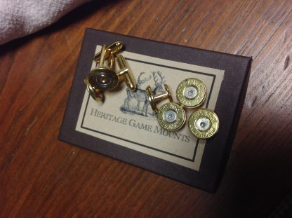 Bullet Tuxedo Studs with 410 Cuff links