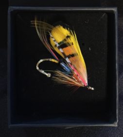 The Shannon Classic Salmon Fly Lapel Pin