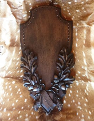 The Monarch of the Glen antler panel by Heritage Game Mounts.
