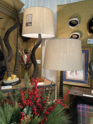 kudu lamp by Heritage Game Mounts