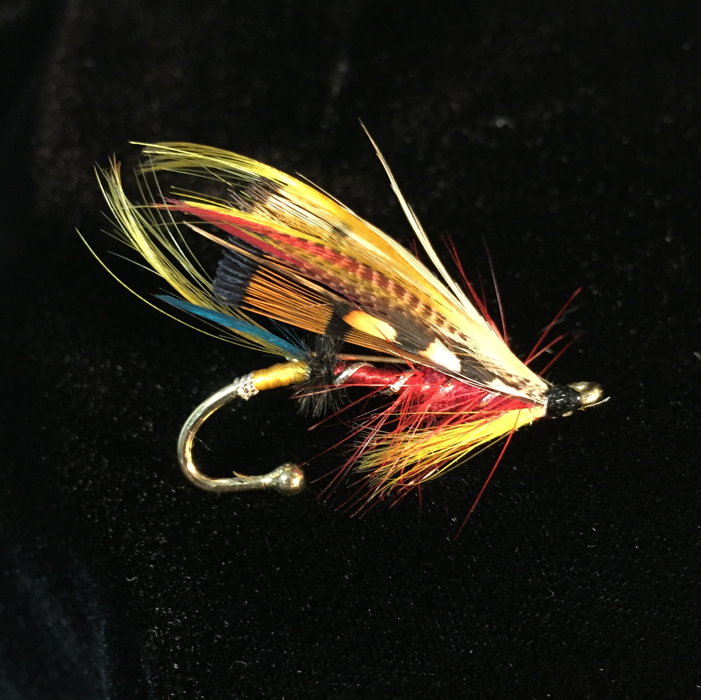 The Kate Salmon Fly Lapel Pin